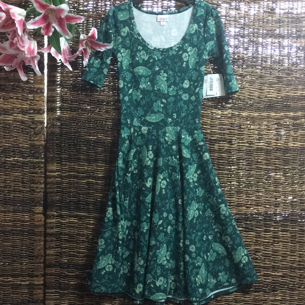 LulaRoe Nicole Dress NWT Size XXS